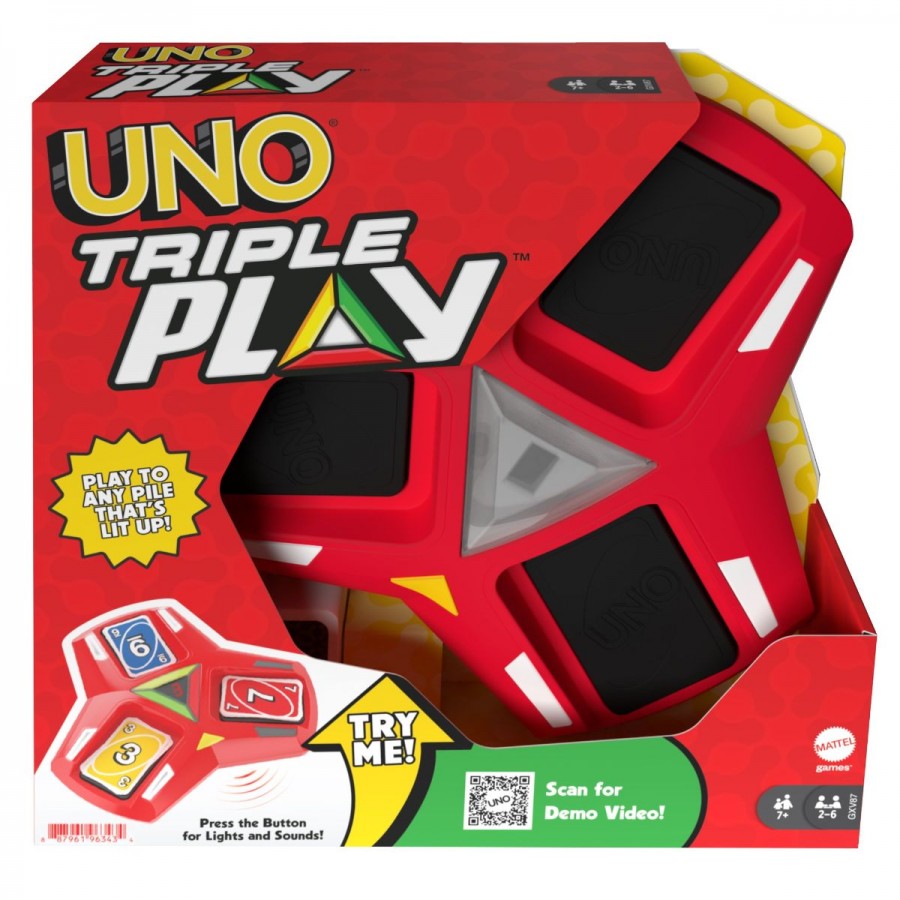 UNO Triple Play Game