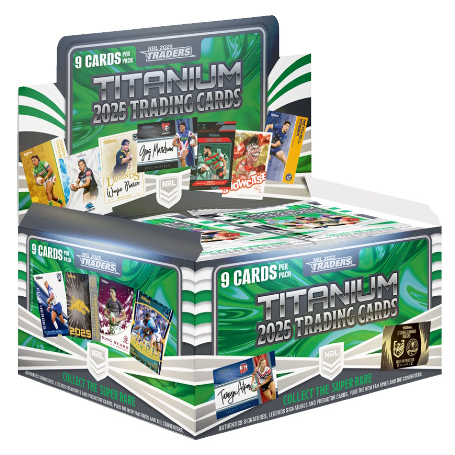 Titanium 2025 NRL Trading Card Booster Pack