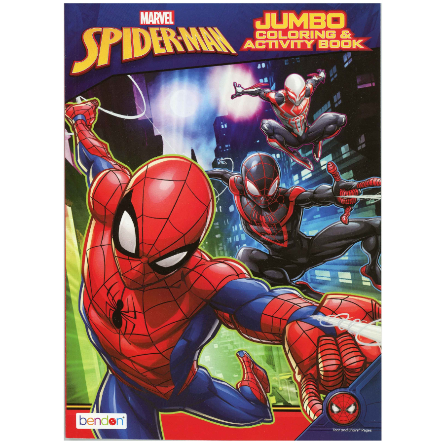 Spider-Man 80 Page Colouring Book Assorted