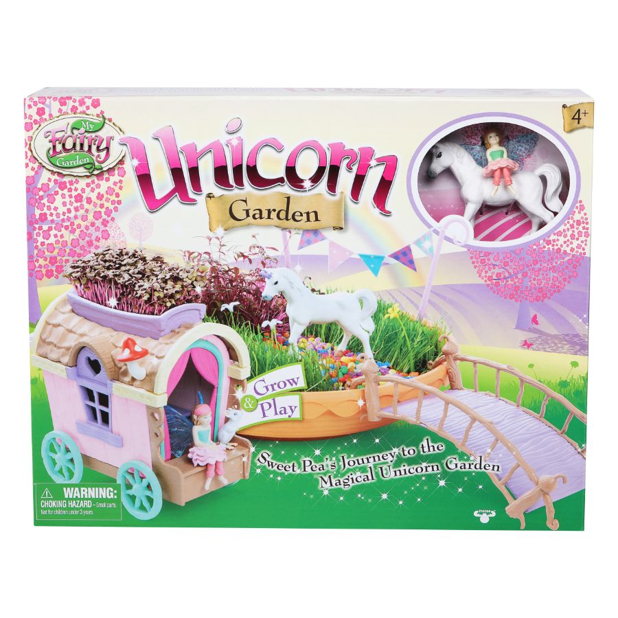 My Fairy Garden Unicorn Garden & Caravan