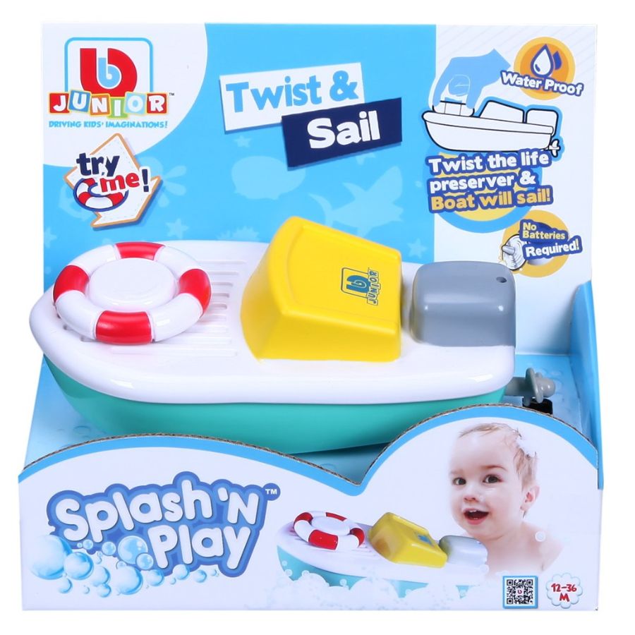 Splash & Play Twist & Sail Motorboat
