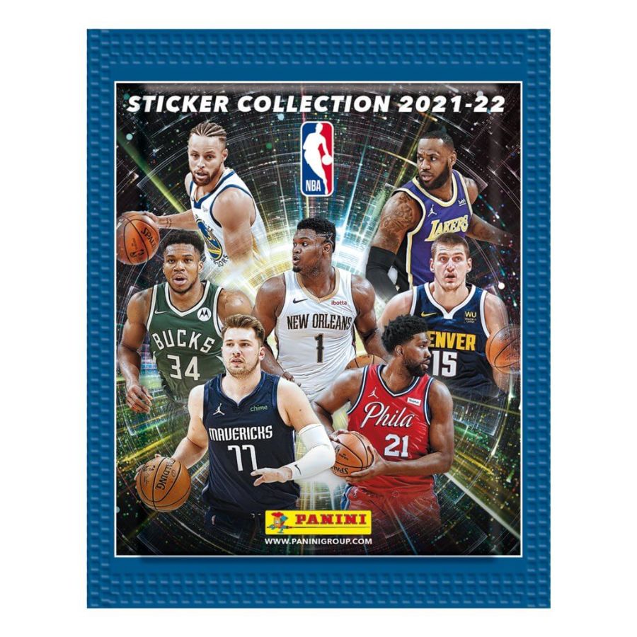 Panini NBA 2021-22 Stickers & Card Collection Pack