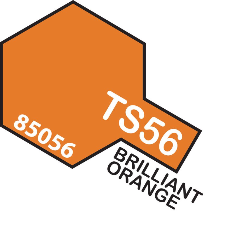 Tamiya Spray Paint TS56 Brilliant Orange