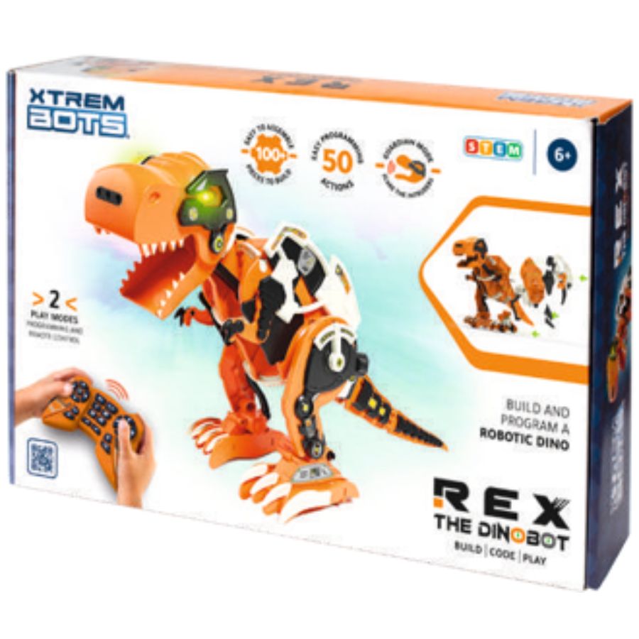 Xtreme Bots Rex The Dinobot Build Code Play