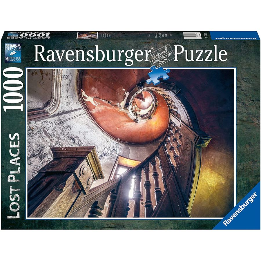 Ravensburger Puzzle 1000 Piece Lost Places Oak Spiral