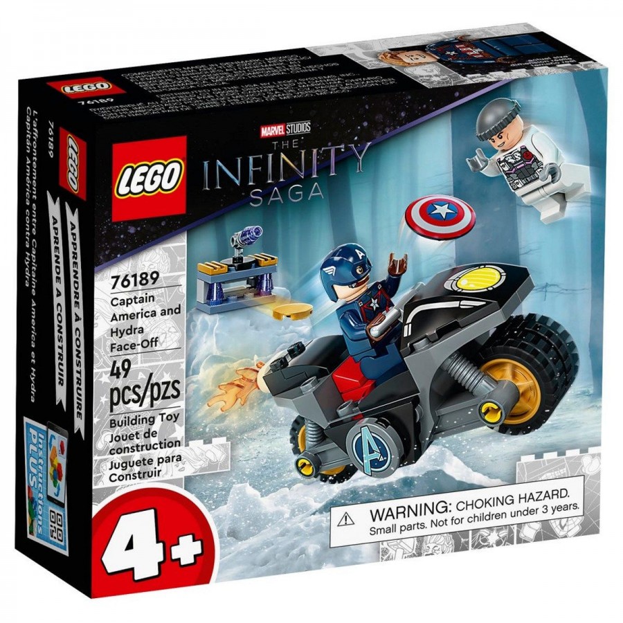 LEGO Super Heroes Captain America & Hydra Face Off