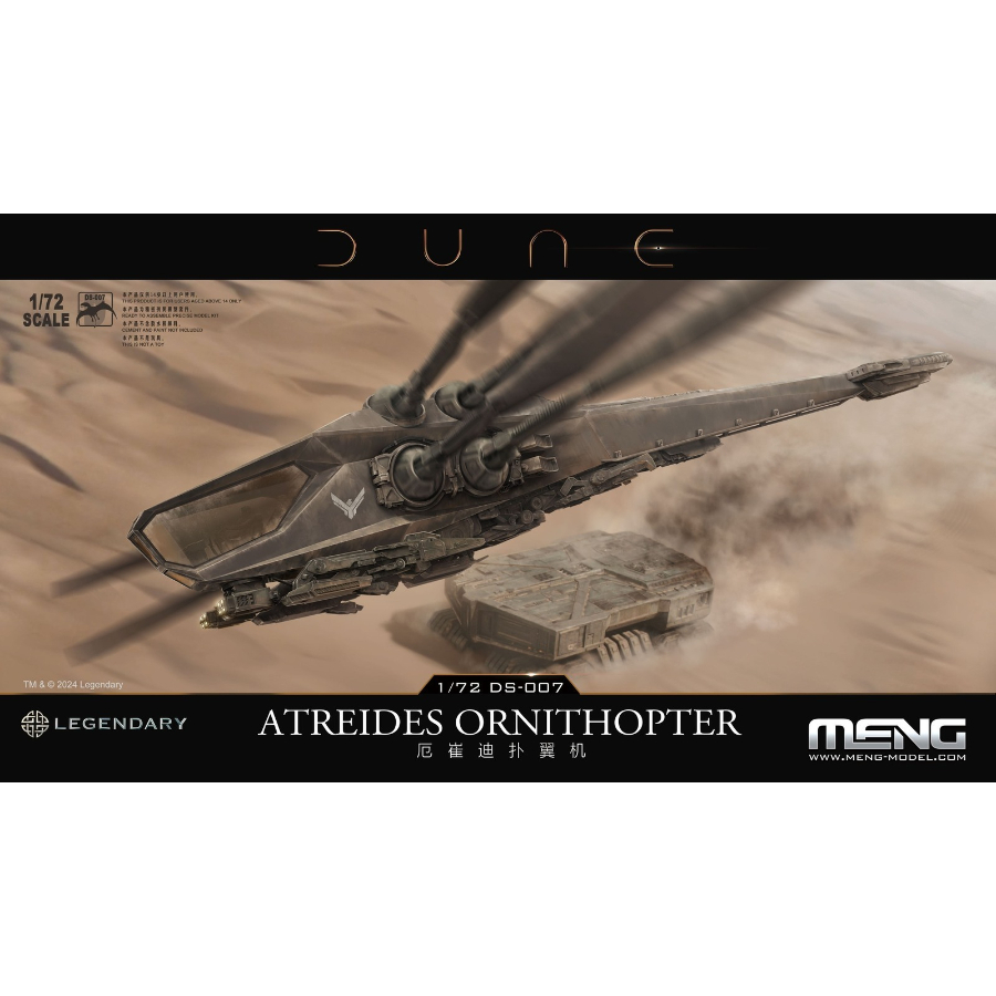 Meng Model Kit 1:72 Dune Atreides Ornithopter