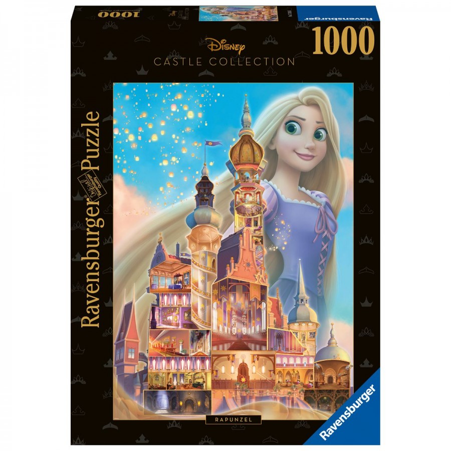 Ravensburger Puzzle Disney 1000 Piece Castles Rapunzel
