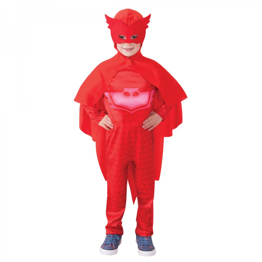 PJ Masks Owlette Classic Kids Dress Up Costume Size 3-5