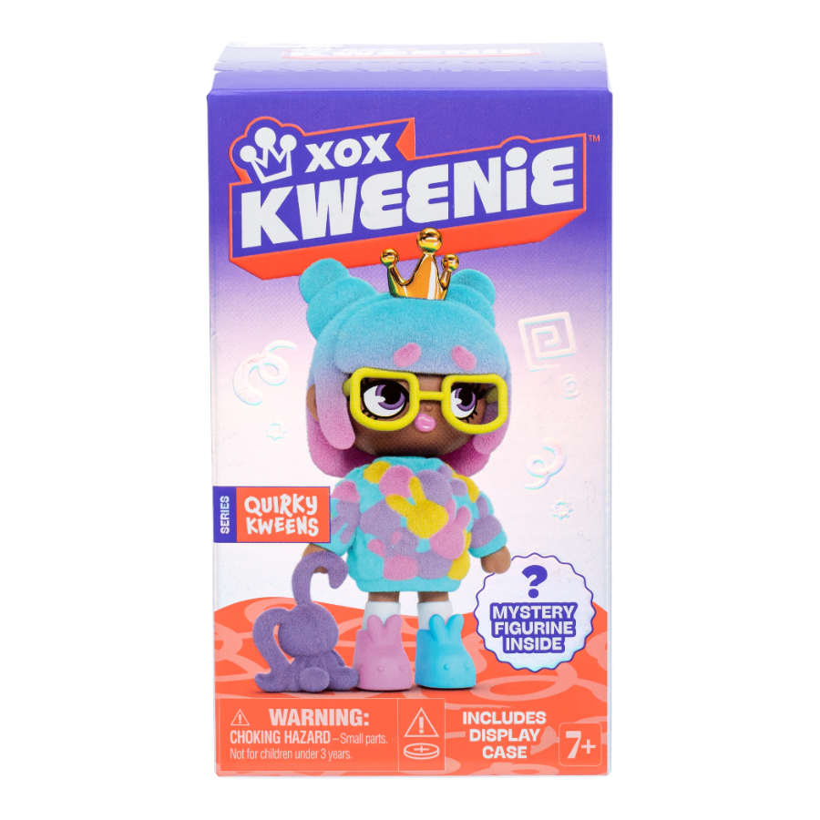 XOX Kweenie Mystery Doll Figurine Quirky Theme Assorted