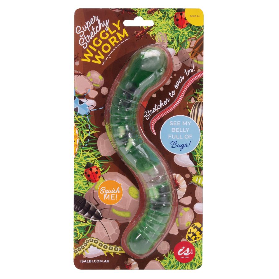 Super Stretchy Wiggly Worm Assorted