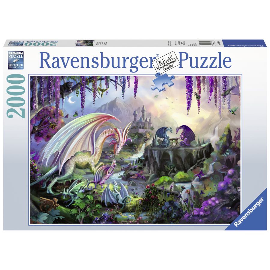 Ravensburger Puzzle 2000 Piece Dragon Valley