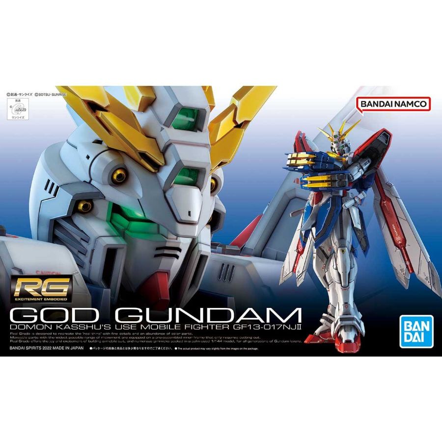 Gundam Model Kit 1:144 RG God Gundam
