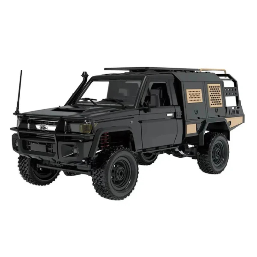 MN Model Radio Control 1:12 Toyota LC79 4WD RC Crawler Black RTR