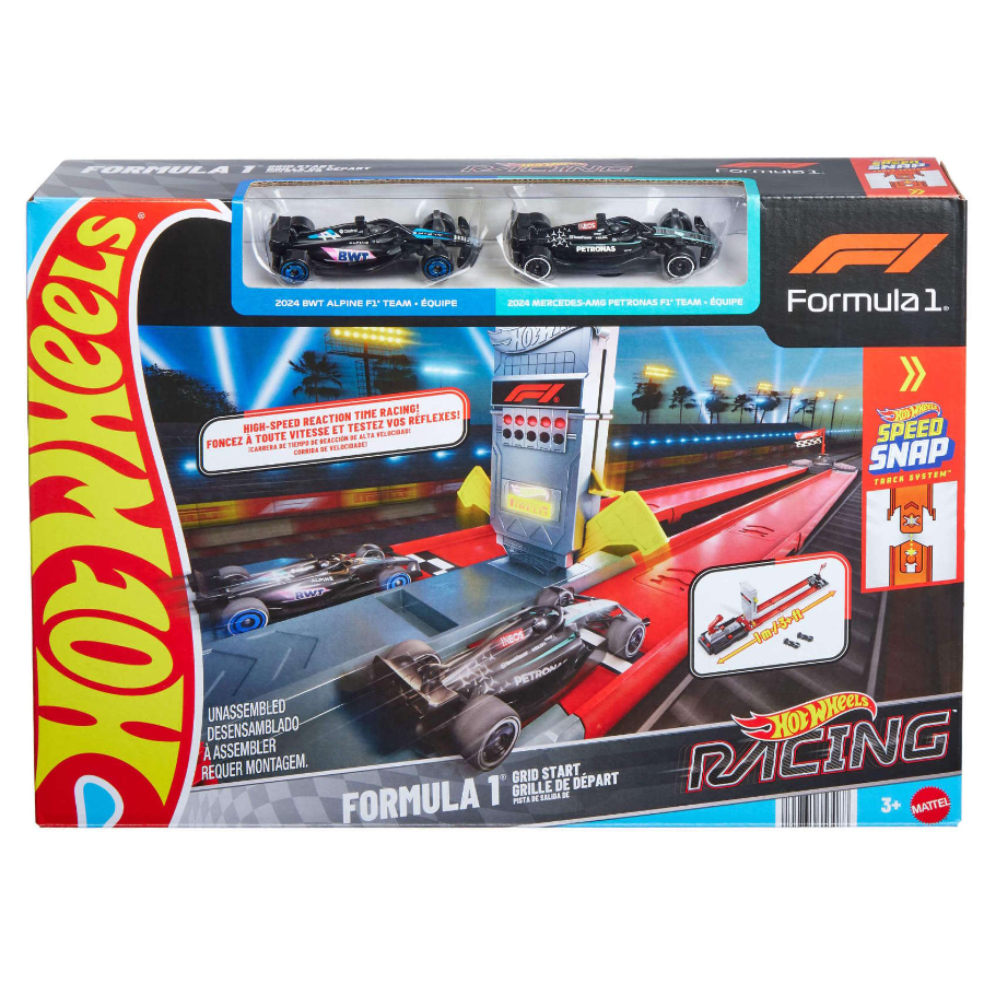 Hot Wheels Racing Formula 1 Race Starter Set