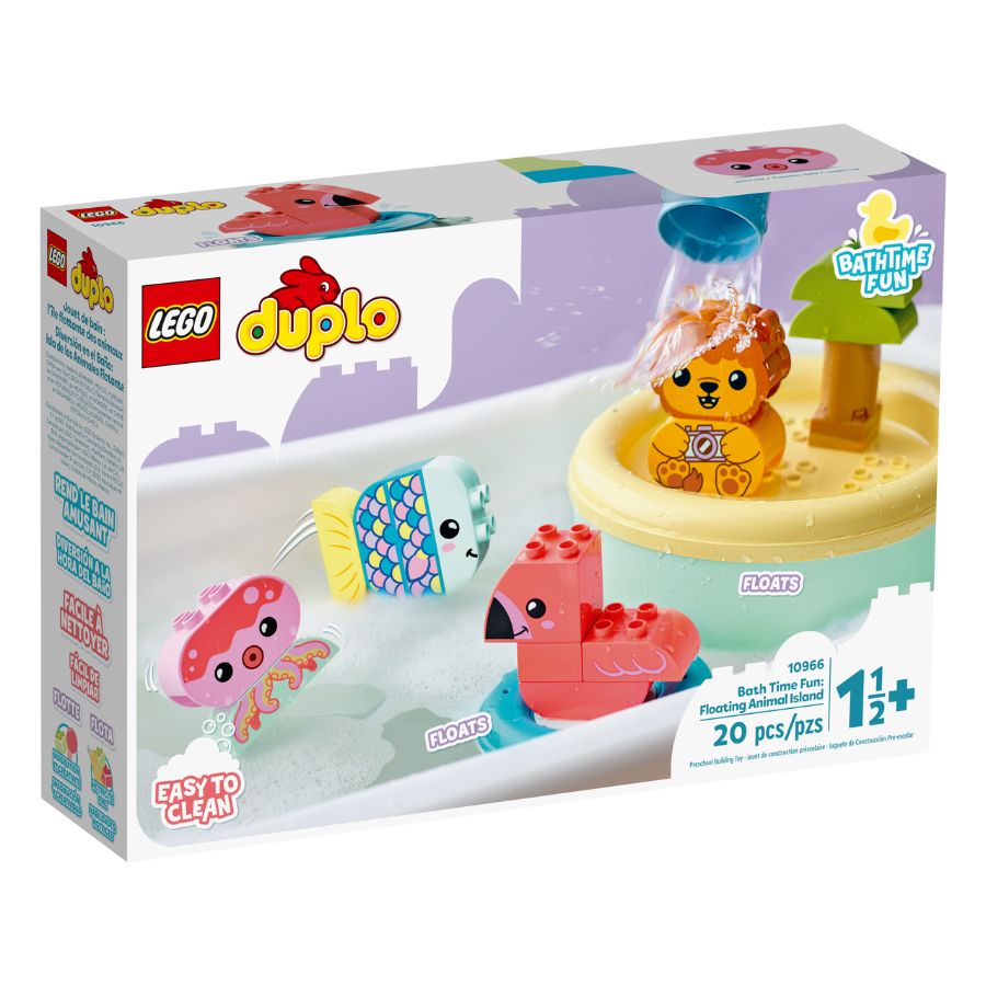 LEGO DUPLO Bath Time Fun Floating Animal Island