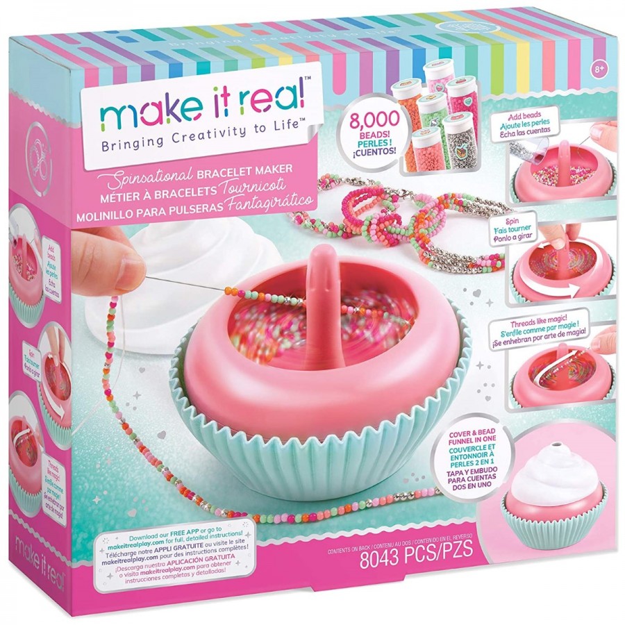 Make It Real Sweet Swirls Spinsational Bracelet Maker