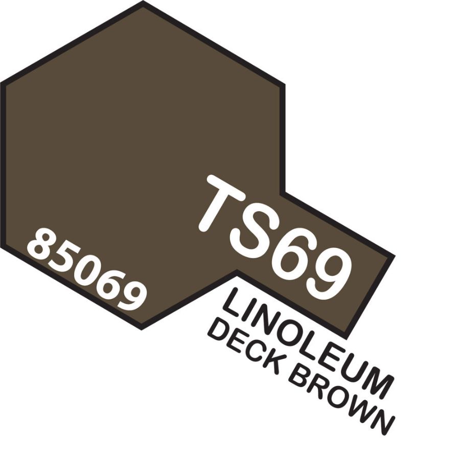Tamiya Spray Paint TS69 Linoleum Deck Brown
