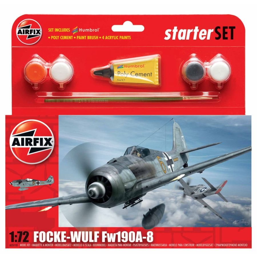 Airfix Starter Kit 1:72 Focke Wulf FW190A