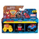 Monster Jam Vehicle Minis Marvel Licensed 3 Pack Assorted