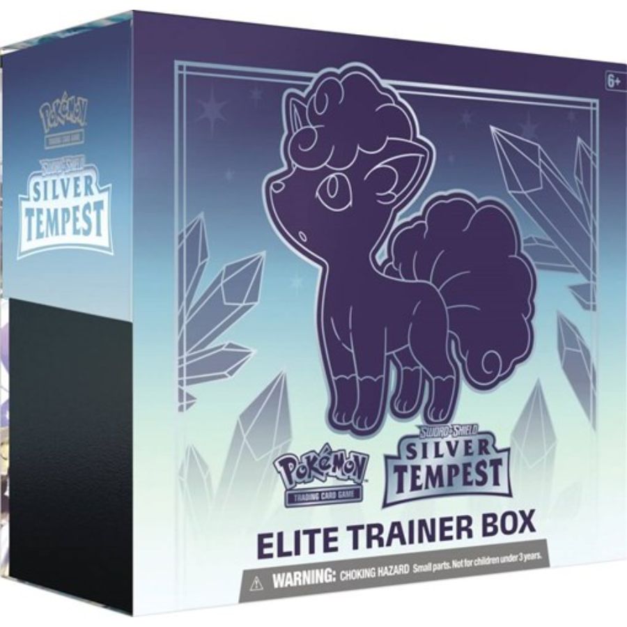 Pokemon TCG Sword & Shield Silver Tempest Elite Trainer Box