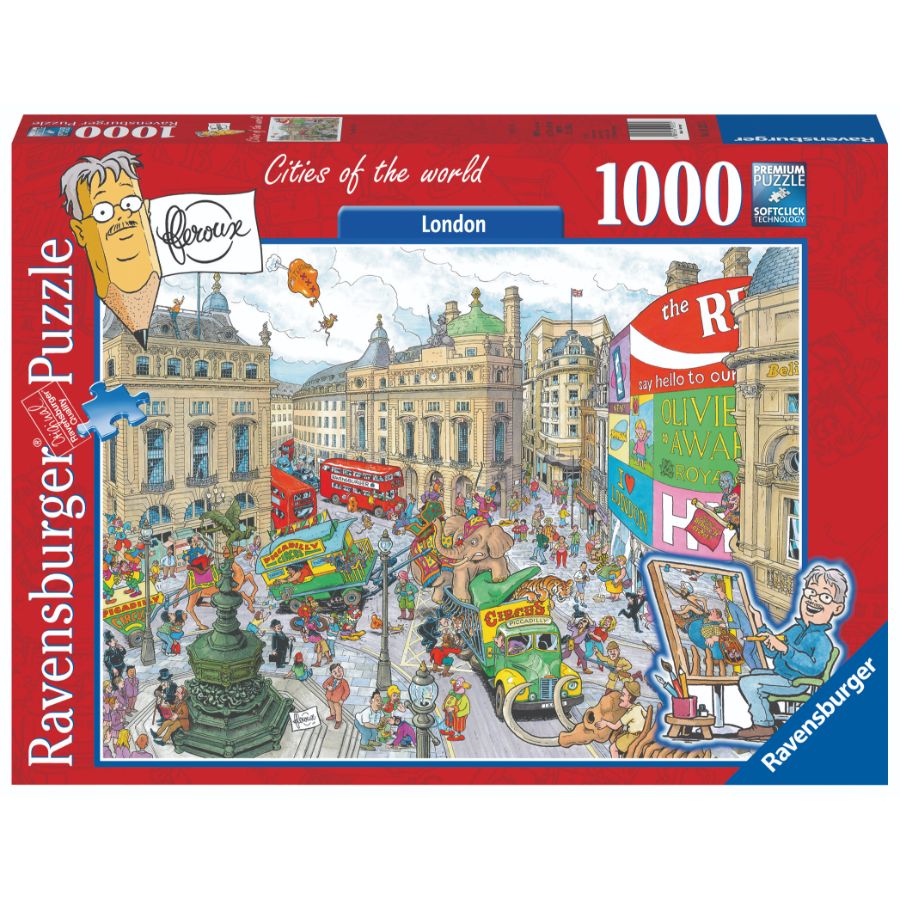 Ravensburger Puzzle 1000 Piece Fleroux Cities London